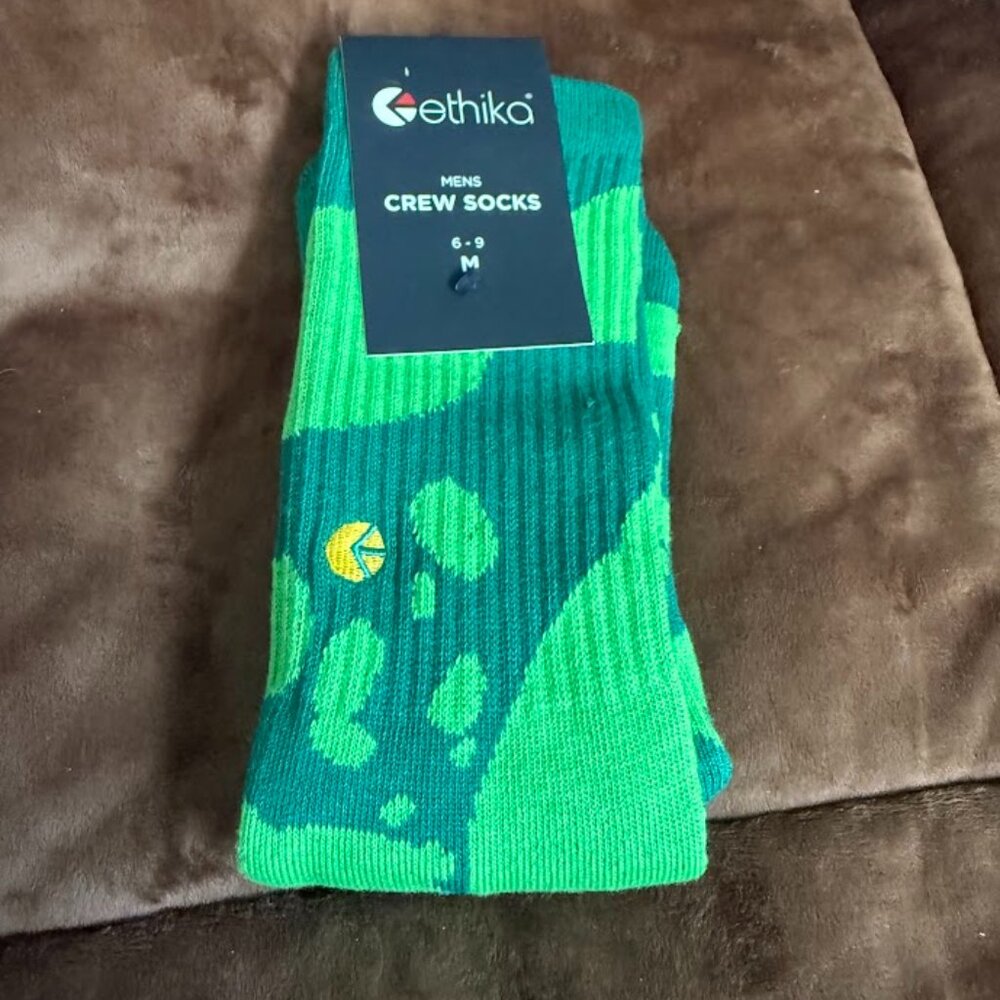 Ethika Men Crew Socks Size 6-9 "M''